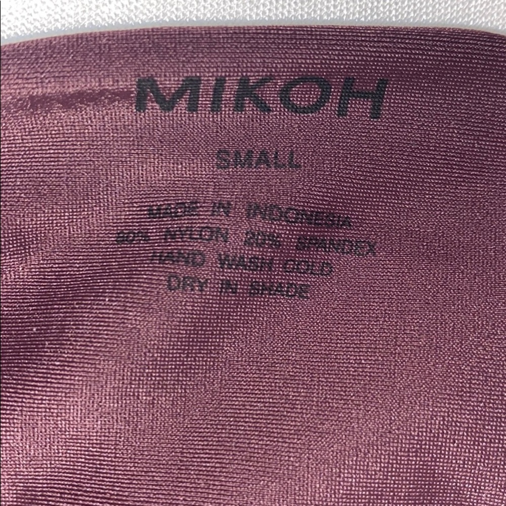 MIKOH Avalon Macrame One Piece Swimsuit Sz S - Picture 9 of 10